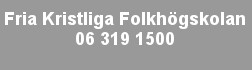 Fria Kristliga Folkhögskolan logo